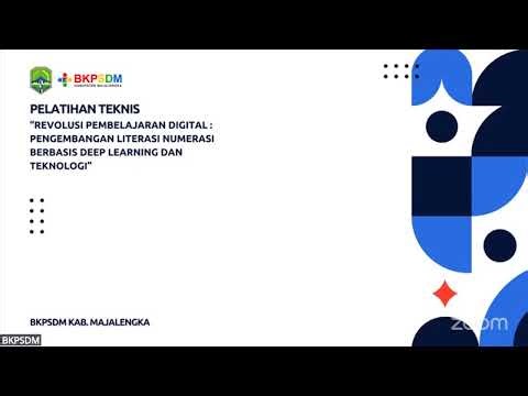 Pelatihan Teknis Pengembangan Literasi Numerasi Berbasis Deep Learning dan Teknologi