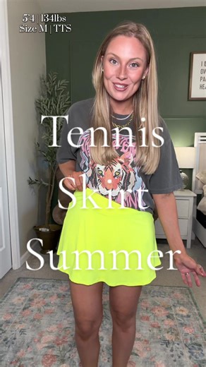 Summer 2026 is tennis skirt summer and I’m ready!