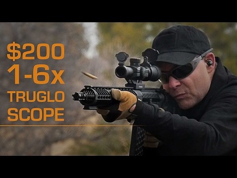Truglo 1-6x24 Tactical Rifle Scope - $200 Budget Gets You a Lot More Than It Used To