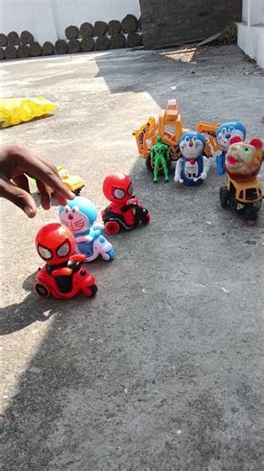 badmash doremon toys part 43 #xcavator #automobile #jcb #toys #yt #trending #yutubeshorts