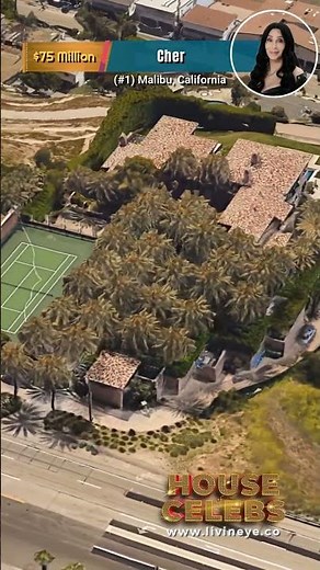 Cher’s Iconic $75 Million Malibu Mansion – A Coastal Palace of Timeless Elegance 🌊🏛️