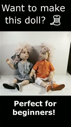 Creating this Realistic Cloth Doll 🧵 | Start Your Journey! | ✨ #Clothdoll #clothBJD