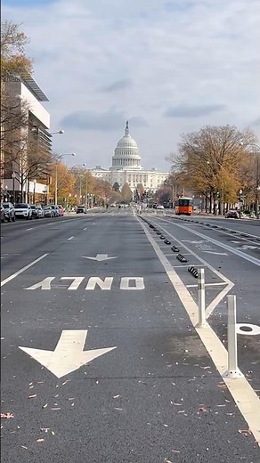 Stunning Front-View of the U.S. Capitol from Pennsylvania Ave | Epic 360° Historic Tour! Dec 4, 2025