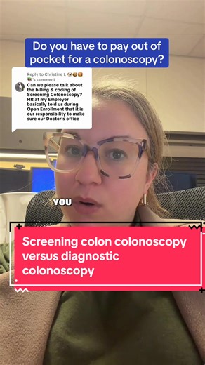 Do you have to pay out of pocket for a colonoscopy? The answer might surprise you — and your wallet. Whether your colonoscopy is classified as SCREENING or DIAGNOSTIC completely changes what you owe. I break down the difference, why insurance companies can switch your billing mid-procedure, and exactly what codes to look for on your EOB. ⚠️ 2 mins but could save you hundreds. 💬 Have you ever gotten a surprise bill after a colonoscopy? Drop it in the comments #colonoscopy #colorectalcancerawaren