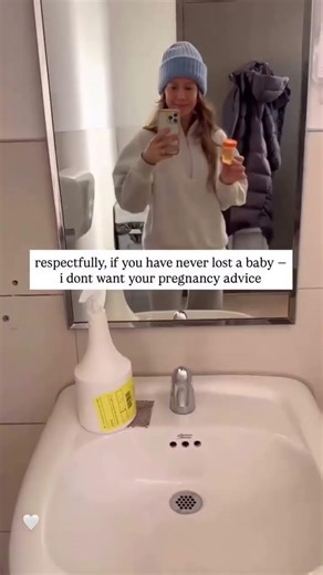 sorry sis, but this is a different ballgame 🤍 pregnancy after loss doesn’t need more opinions,