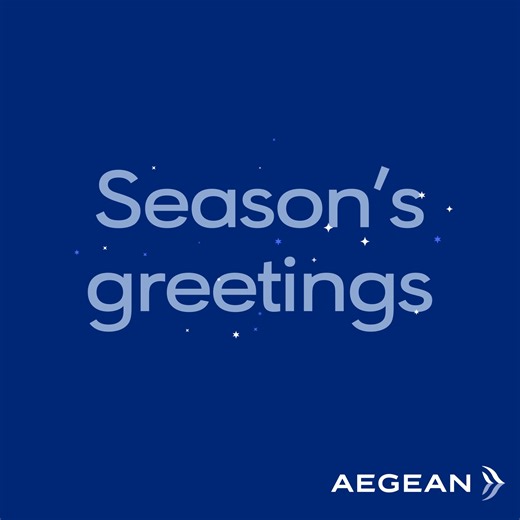 As the holiday spirit soars, we wish you a Christmas filled with joy, warmth, and the magic of the season! ✈️ May your heart be as full as our flights and your moments as bright as the twinkling lights on our planes. Here's to festive journeys, laughter in the air, and creating memories that reach new heights. Merry Christmas! 🎅🚀 | Aegean Airlines