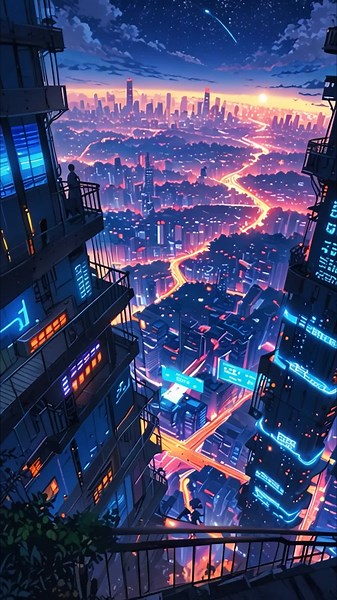 Fascinating Futuristic Cityscape in 4K Wallpaper