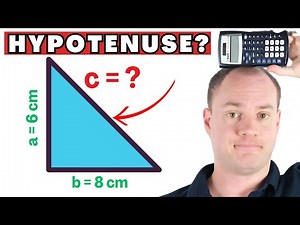Satz des Pythagoras: Hypotenuse berechnen (mit Beispiel)