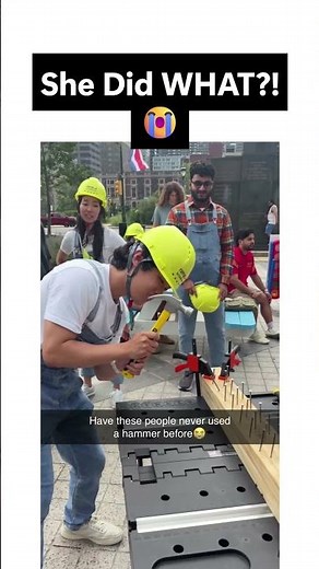 She Actually Did THAT With a Hammer?! 💀
