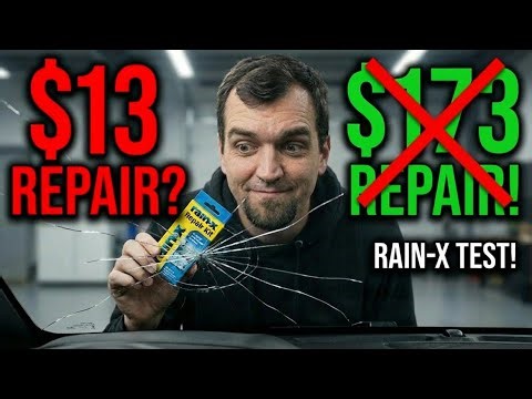 DIY Windshield Crack Repair at Home | Step-by-Step Test