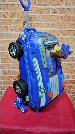 REVIEW Mochila Patrulha Canina Chase 3D Carro | Sistema 3 Rodas e Lancheira Maxtoy | Pratika
