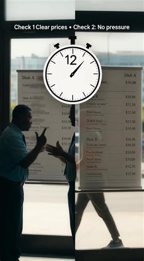 3 Seconds to Tell If a Restaurant Is a Scam