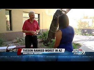 Is Tucson the worst city in Arizona to live?