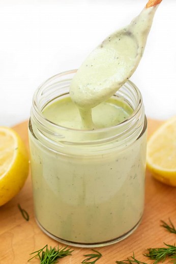 Creamy Lemon Dill Sauce {Dairy-Free!} - Simply Quinoa