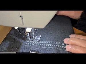 Heavy duty singer sewing machine 6605C decorative stitches design