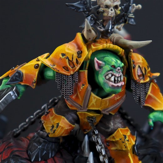 Mike | Simple Steps to AMAZING Ork Skin 💚 Learn how to paint perfect green Ork skin with this fast, battle-ready method inspired by the world of... | Instagram