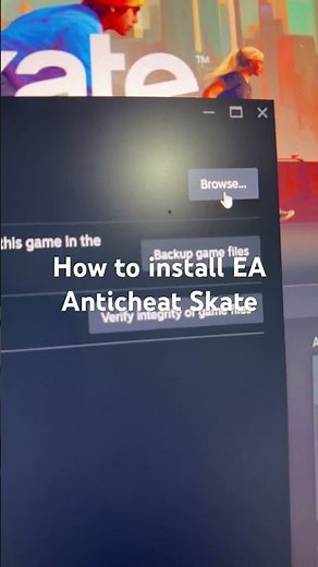 How to install EA Anticheat Skate