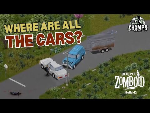 The Rarest Loot in Zomboid?! Struggling to Find Wrecked Cars | Legend Challenge PZ Build 42