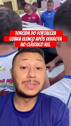 Torcida do Fortaleza cobra elenco após derrota no clássico rei. #FortalezaEc