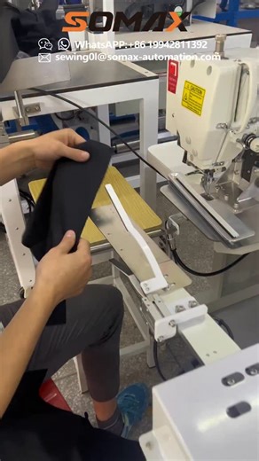 SOMAX-Wendy on Instagram: "SOMAX Automatic Dart Pleating Sewing Machine For pants #somax#foryou#dartpleating"