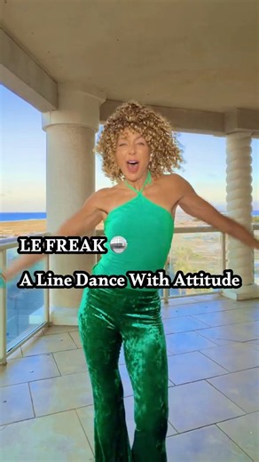 Le Freak Line Dance 🪩 | Chic Disco Dance