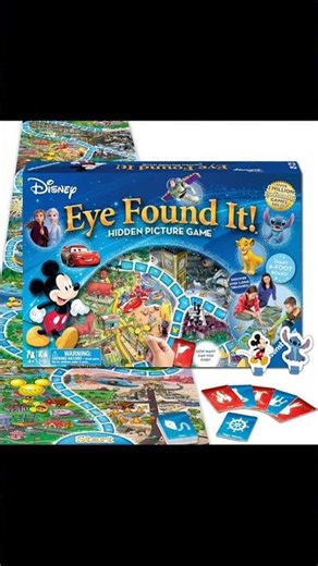 World of Disney Eye Found It Board Game - Kids Gift Review
