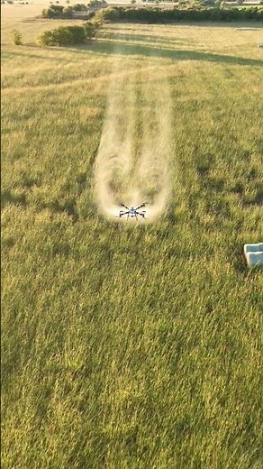 DJI T100 flying in Texas