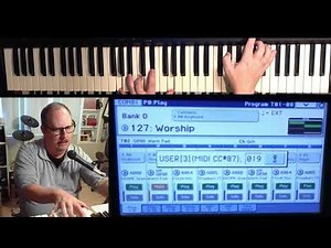 Korg Krome Worship Combi