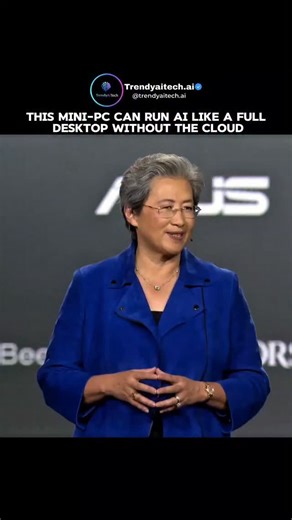 TrendyAiTech.ai on Instagram: "AMD just introduced Ryzen AI Halo A power-packed mini PC built to run large language models locally 🔥 Powered by Ryzen AI Max+ Desktop-class AI compute Powerful integrated graphics No cloud. No latency. Full privacy. Ready on day one with ROCm, optimized AI workflows & pre-installed models This means AI developers, creators & researchers can now run serious AI workloads from a tiny machine.The future of local AI computing is officially here🚀 💭Would you use this 