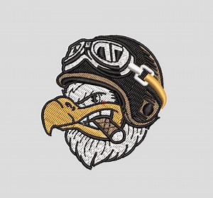 Small Eagle Embroidery - Etsy