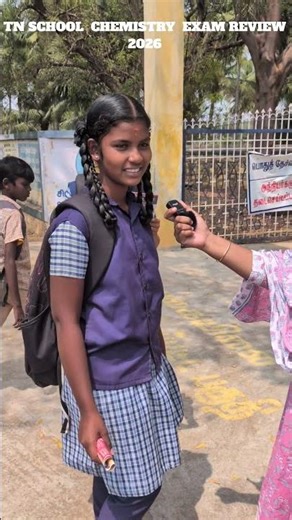 👉 12th Chemistry Public Exam 2026 Review 😱 Easy ah Tough ah? | Tamil Nadu Students Reaction