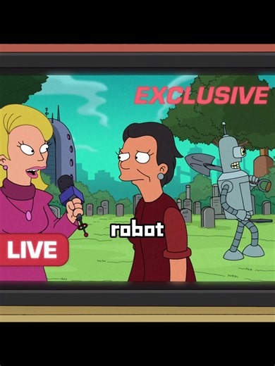 Futurama: Bender Revives Robot Actor