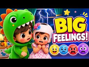 Emotions Song for Kids | Learn Feelings: Happy, Sad, Angry & Scared