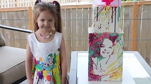 68K views · 923 reactions | I loved making this splatter paint portrait cake for one of my best friends daughter's 4th birthday! You can learn how to make your own splatter paint portrait cakes in our latest online course. ⁣ .⁣ Sign up at https://sugargeekshow.com/class/splatter-portrait-cake-tutorial/ | Sugar Geek Show | Facebook