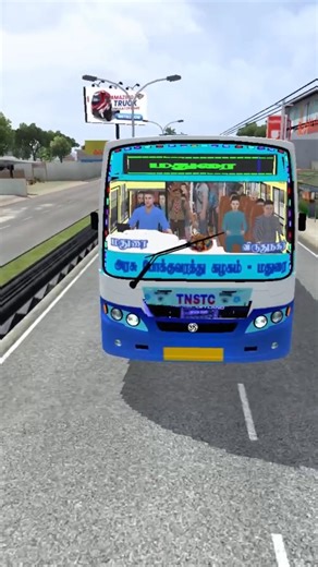 😍 TNSTC Blue Bus Mod Real Tamil Nadu Livery | BUSSID #shortsfeed #subscribe