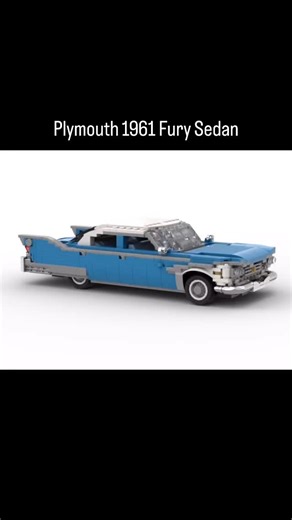 Peter Blackert on Instagram: "Plymouth 1961 Fury Sedan 1960 marked the last year of fins for the big Plymouth, as the 1950’s design motifs ran their course. The 1960 models did mark a change to a unibody (monococque) construction, moving away from body-on-frame for most of the cars at Chrysler Corporation. Styling was much as before however, but with a new ‘angry face’ in keeping with the model name. Engines were Inline-6 and V8s, largest of which was a 383 CID with 330 hp. Shown here is the mos
