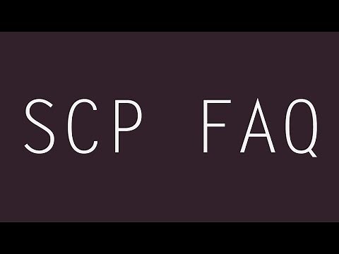 What are SCPs?