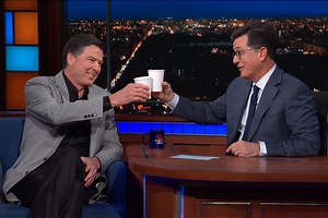 Watch Stephen Colbert’s 30-Minute Uncut James Comey Interview: “To the Truth”