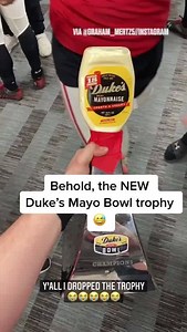 Shattered the trophy. Made a new one. 🤣 | CBS Sports