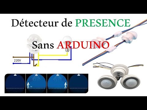 Eclairage automatique - détecteur de mouvement