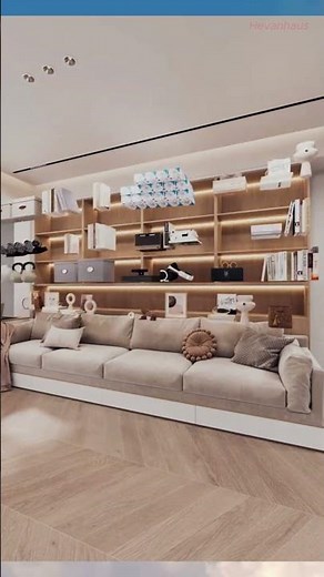 Multi-Functional Living Room Design | Smart & Stylish Setup