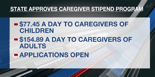 New program pays full-time caregivers to those with disabilities