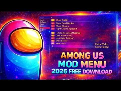 AMONG US NEW MOD MENU | AMONG US HACK 2026 | 100% FREE CHEATS DOWNLOAD