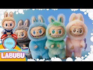 Labubu 2 Minute Action Toothbrush timer with Music