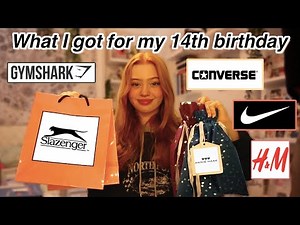 What I Got For My 14th Birthday *birthday haul | Ruby Rose UK