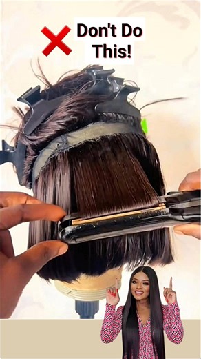 The Right Way to Straighten Your Bob Wig for a Smooth Finish