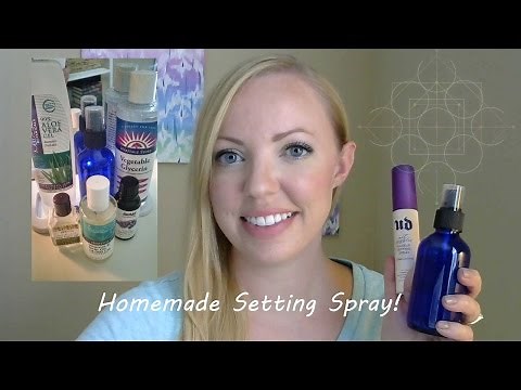 Homemade Setting Spray Recipe: DIY!