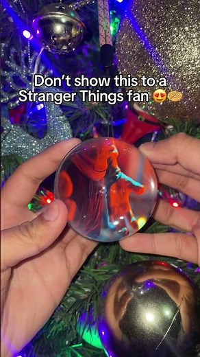 The sphere that your tree is missing 😳🎄 #StrangerThings #christmas #sphere #christmas #orb