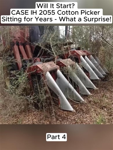 Will It Start? CASE IH 2055 Cotton Picker Sitting for Years – What a Surprise! (Part 4) #rusttoroar #willitstart | Rust to Roar