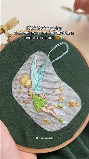 Tinker Bell Embroidery Patterns are available now